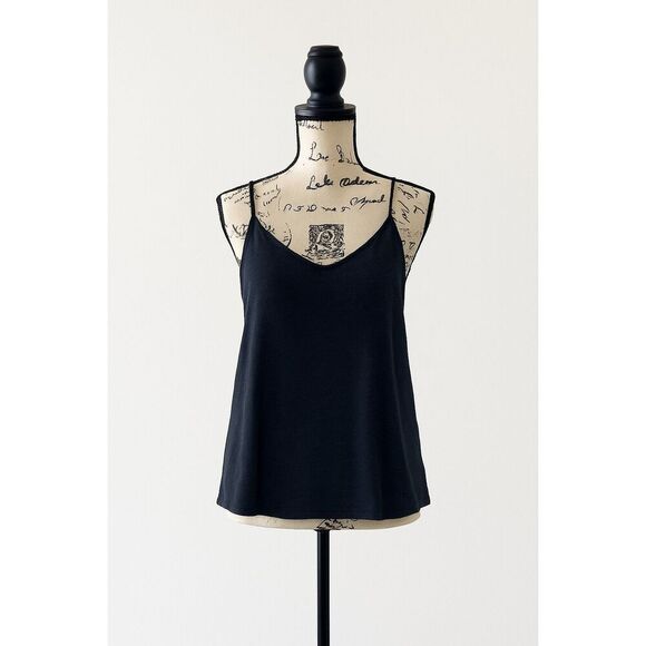 Anthropologie Bordeaux Women’s Gray Lightweight Tank Top Size S Soft Spaghetti S - Picture 1 of 4